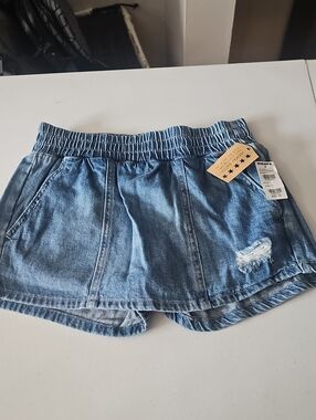 Five Star Denim-Look Blue Women's Skort